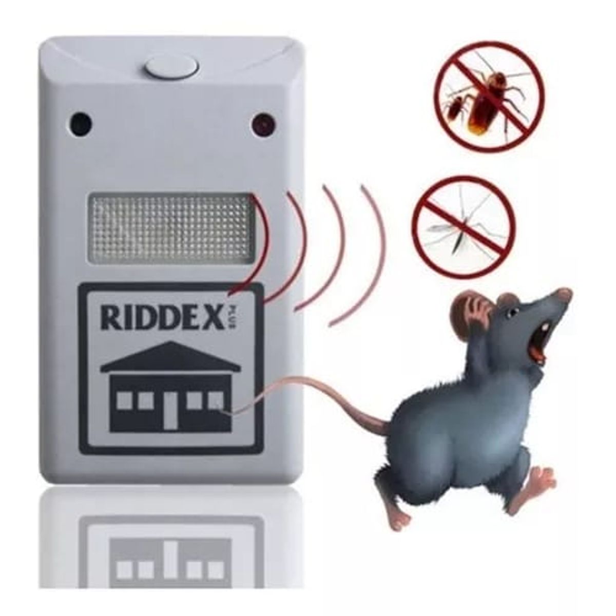 SKY - Riddex Repelente Electrico Roedores Cucarachas Insectos