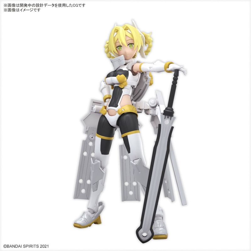 BANDAI - MAQUETAS DE MODELO MODEL KITS DE 30MS SIS-F00 YUFIA-COLOR A