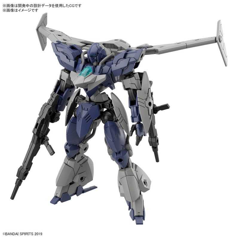 BANDAI - MAQUETAS DE MODELO MODEL KITS DE 30MM 1144 BEXM-21 VERDENOVA-NAVY
