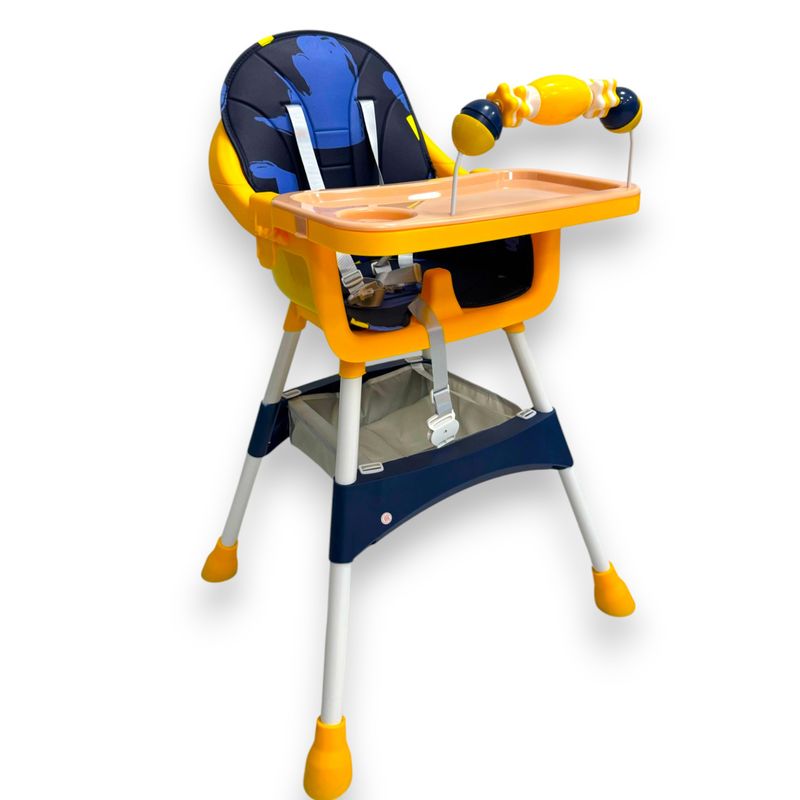 KIDSHOP - Silla Comedor Para Bebé 2 En 1 S-360 Amarillo