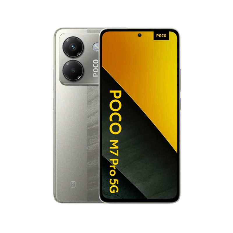 XIAOMI - Celular Xiaomi Poco M7 Pro 256Gb 12ram 50mp Silver