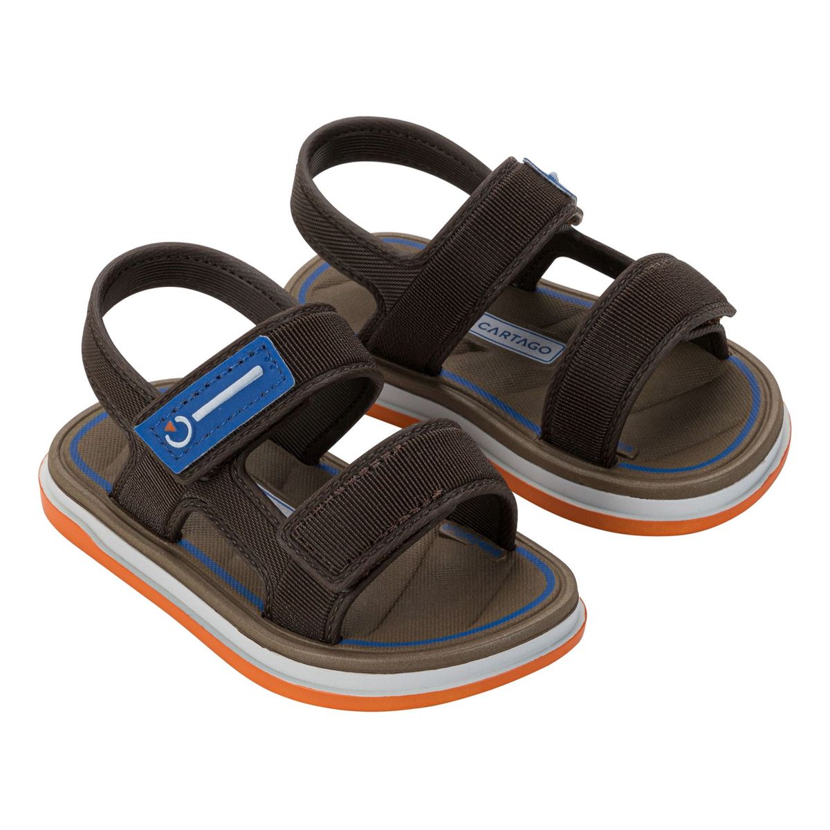 CARTAGO - SANDALIAS BEBITO CAFÉ CARTAGO MALAGA SPORT SAND BABY 12405-BF806
