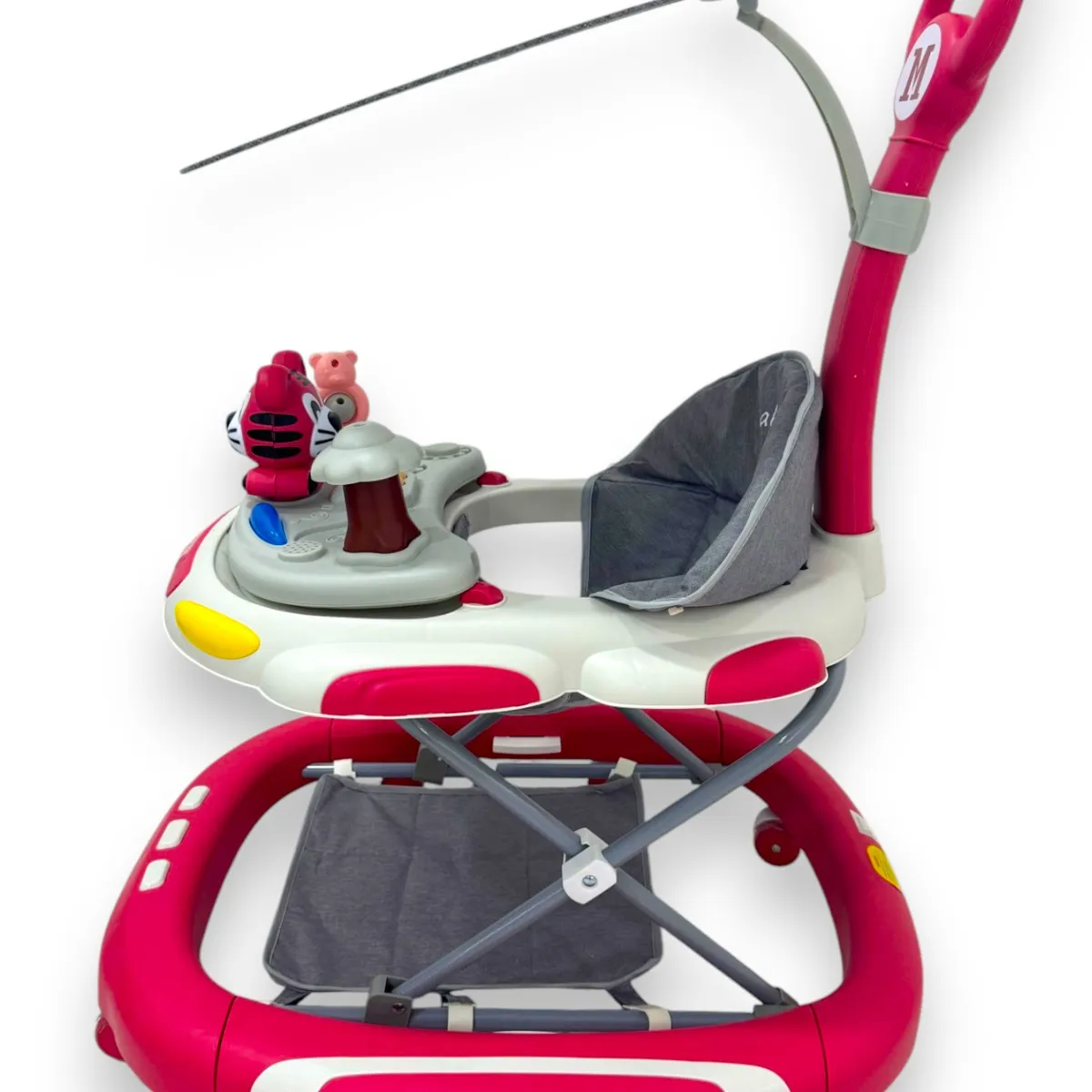 KIDSHOP - Caminador Guia Musical Tapete Saltarin Tigre 944-A Rojo