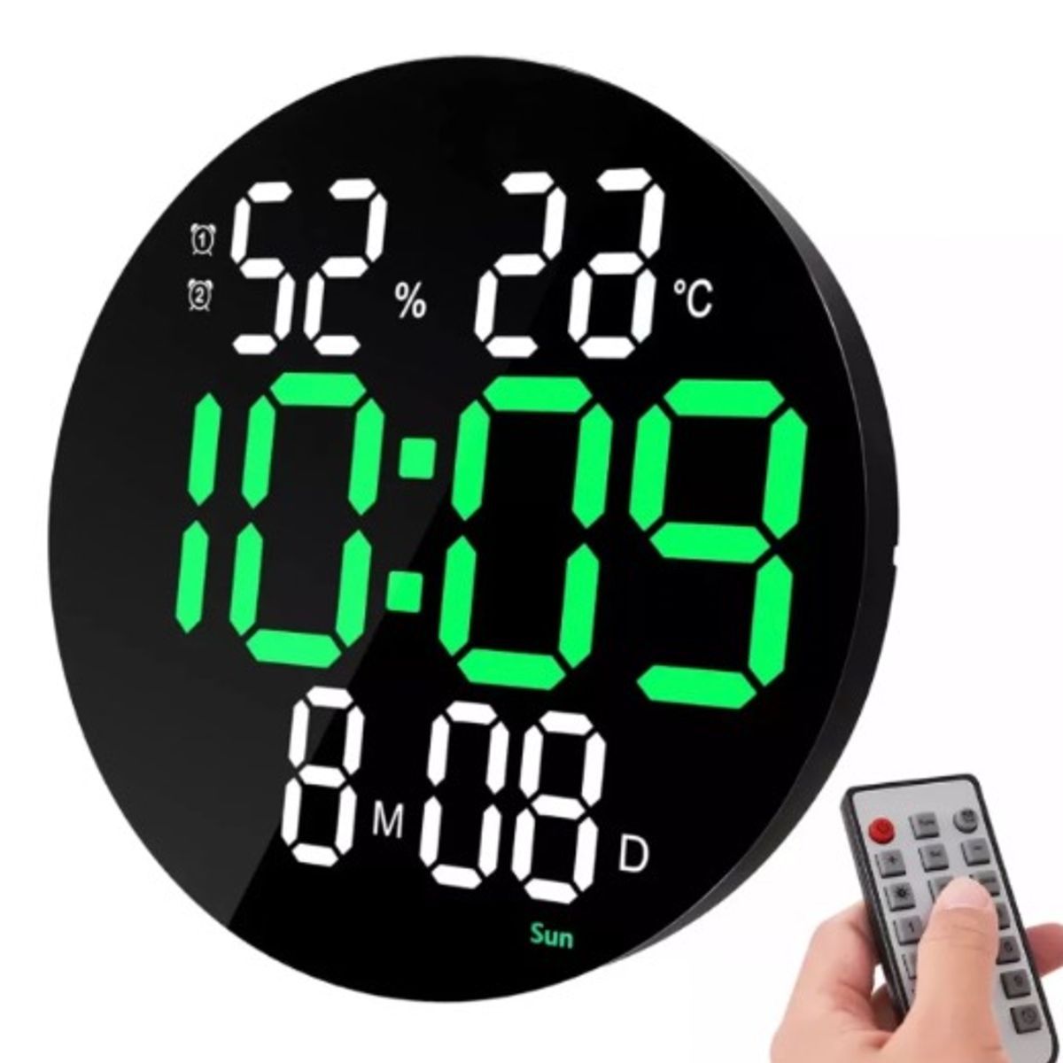 GENERICO - Reloj de pared digital JH2560