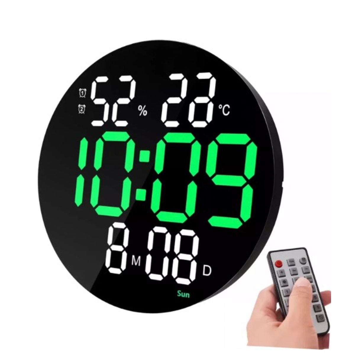 GENERICO - Reloj de pared digital JH2560