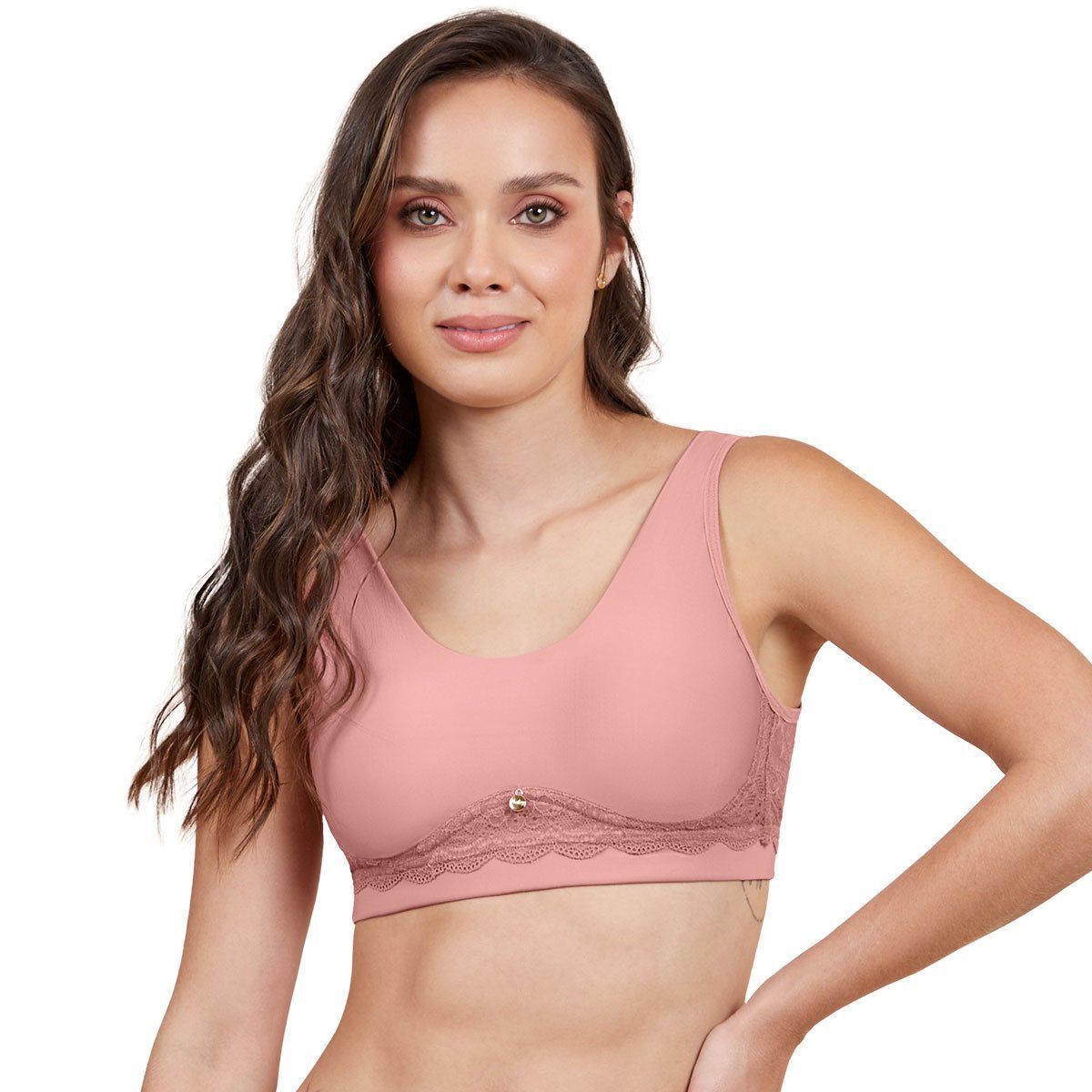 HABY - Bralette en Encaje Posterior Haby para Mujer