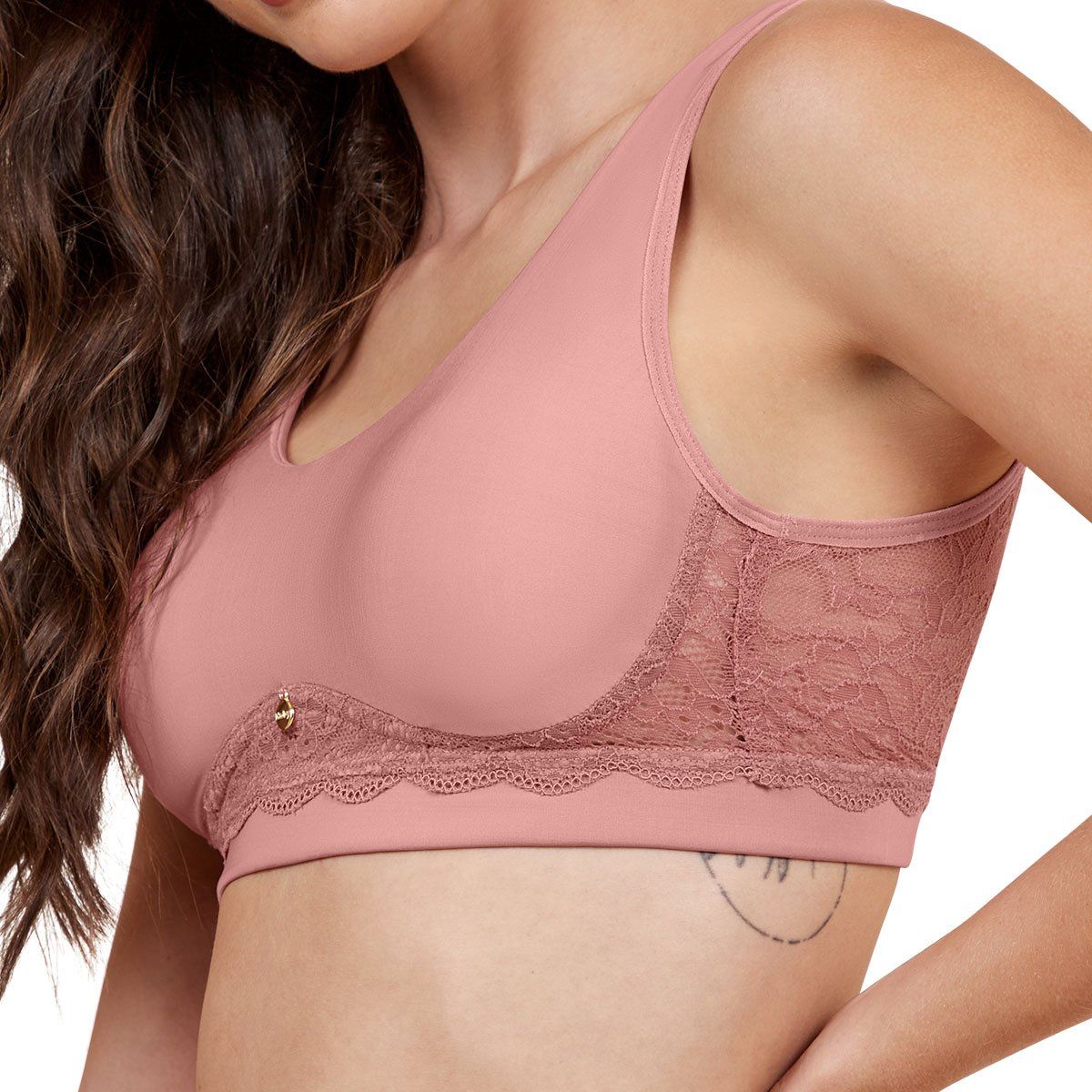 HABY - Bralette en Encaje Posterior Haby para Mujer
