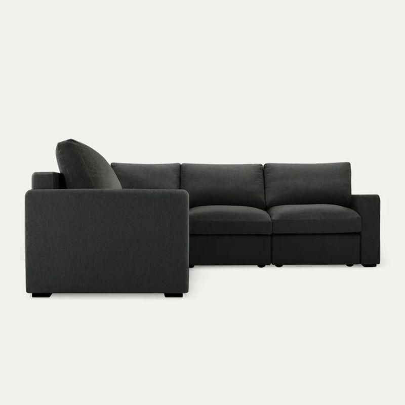 GENERICO - Sofá en L Modular Berlín tela anti fluidos 256x90x90