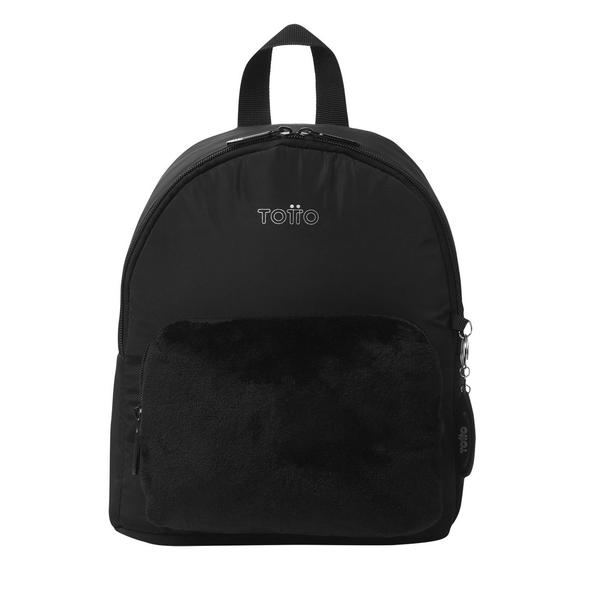 TOTTO - Morral Mochila Liviana Para Mujer Negro Panama S Totto