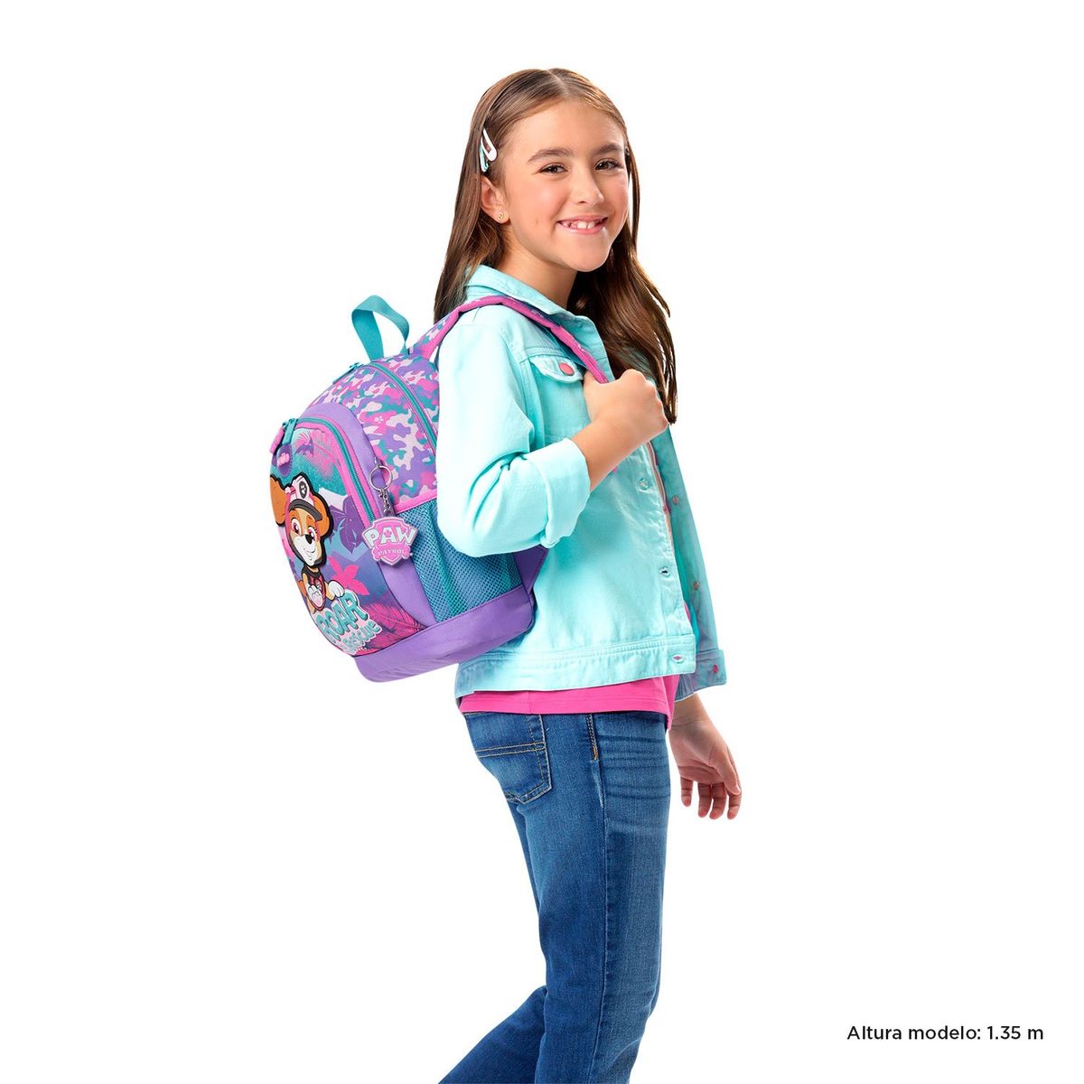 TOTTO - Morral Mochila Escolar Para Niña Paw Patrol S Totto