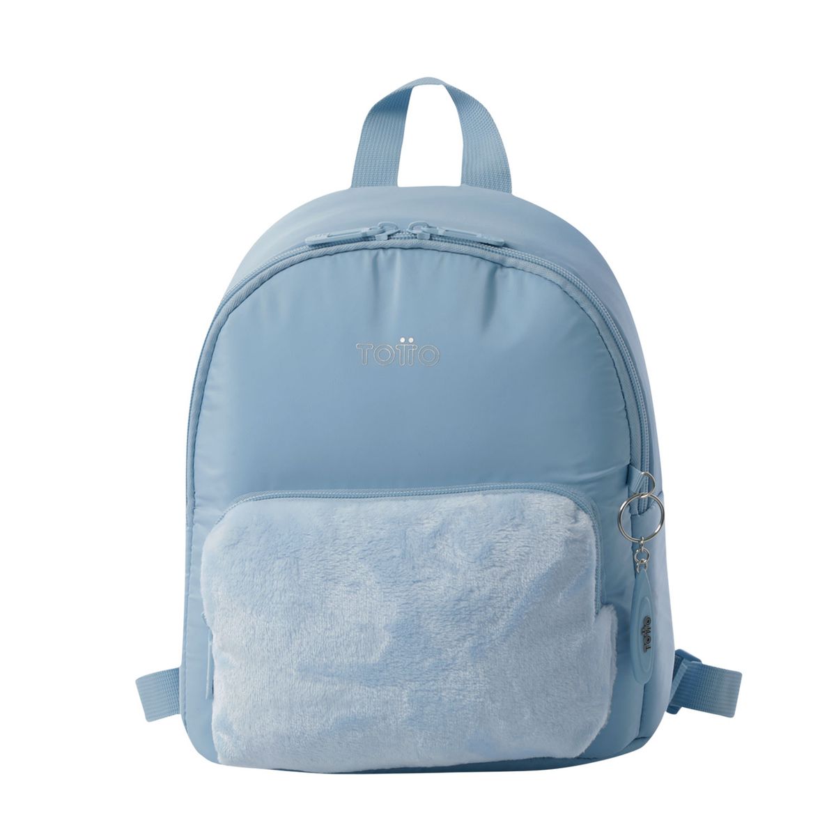 TOTTO - Morral Mochila Liviana Para Mujer Azul Claro Panama S Totto