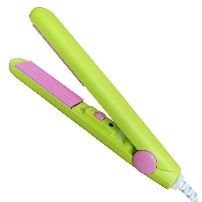 GENERAL - Mini Plancha Viajera GV-118 Portátil Cerámica Verde
