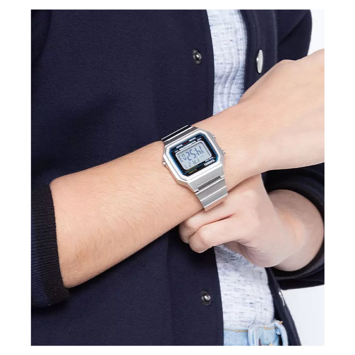 CASIO - Reloj Casio Modelo B650WD-1A Diseño Clásico