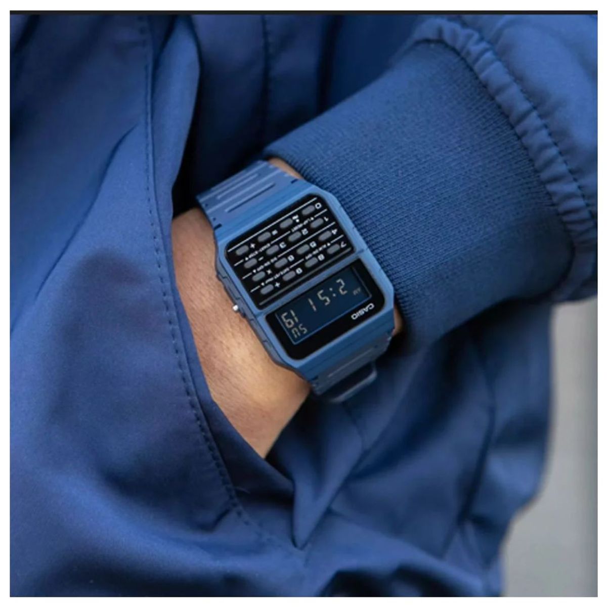 CASIO - Reloj Casio Modelo CA-53WF-2B Calculadora Vintage