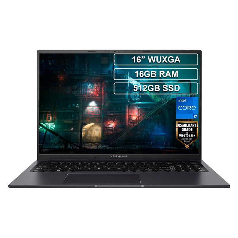 ASUS - Portátil Asus X1605VA Core i7 13620H 16GB 512GB Vivobook 16