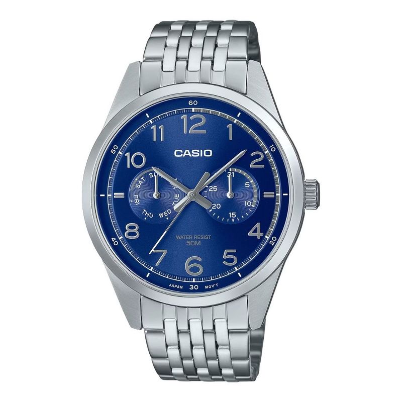 CASIO - Reloj Casio Modelo MTP-E340D-2A Diseño Elegante