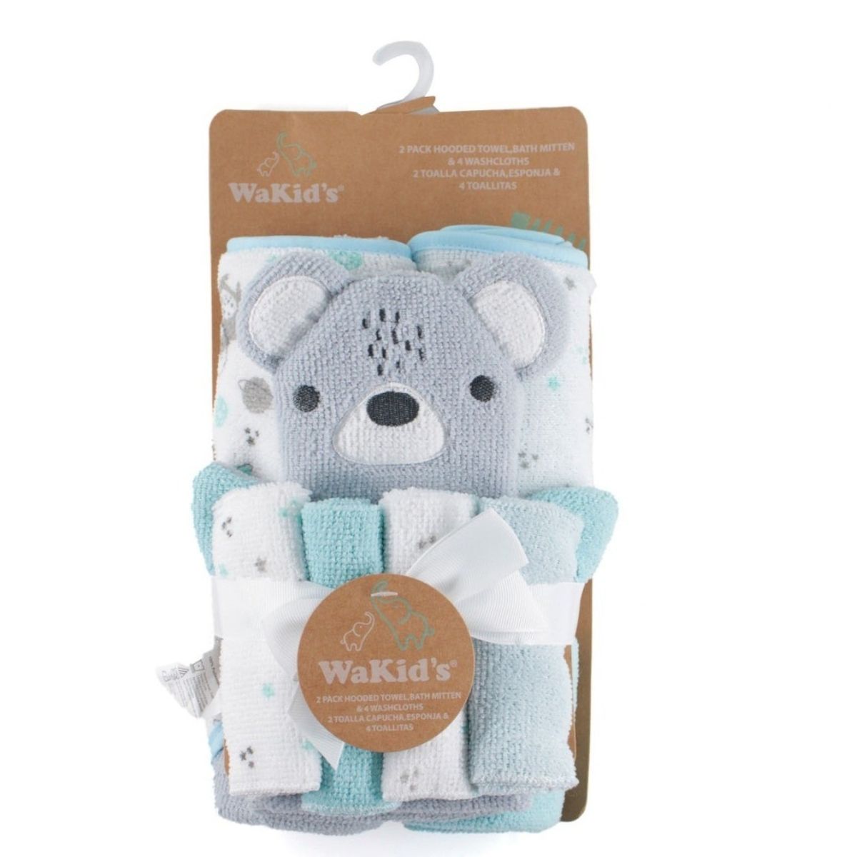 WAKIDS - Toalla+babitas La Toalla Para Bebé Azul 77575