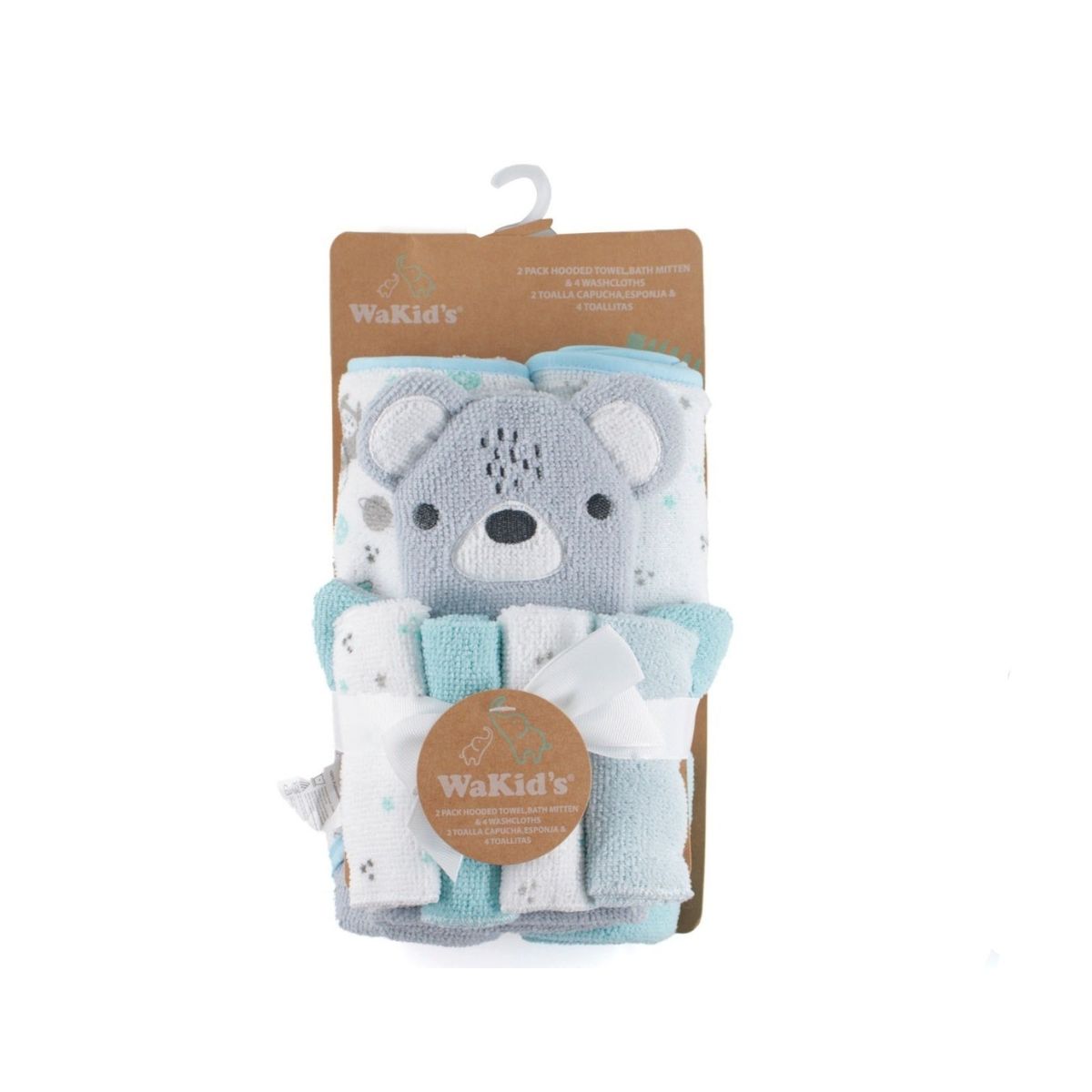 WAKIDS - Toalla+babitas La Toalla Para Bebé Azul 77575