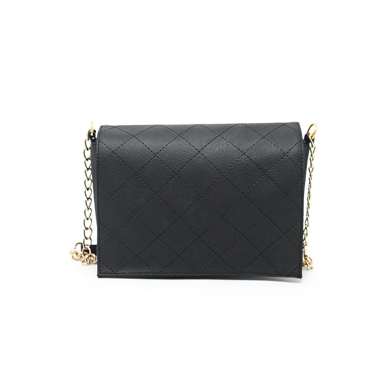 MACOLY - Cartera manos libres macoly 832 berlin acolchado negro