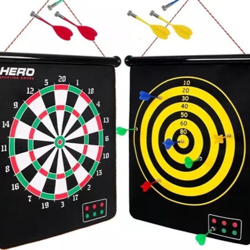 GENERICO - Tablero Dardos Magnetico Grande Apto Niños Tiro Al Blanco