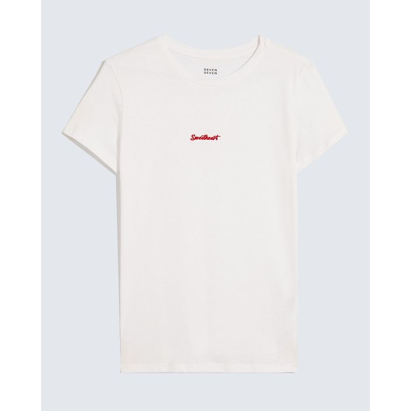 SEVEN SEVEN - Camiseta De Mujer  Color Blanco Marca Seven Seven #28096224