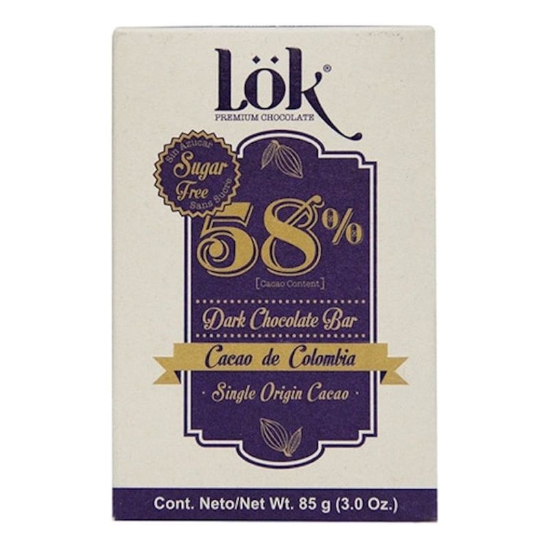 GENERICO - Chocolatina Lok 58% Cacao