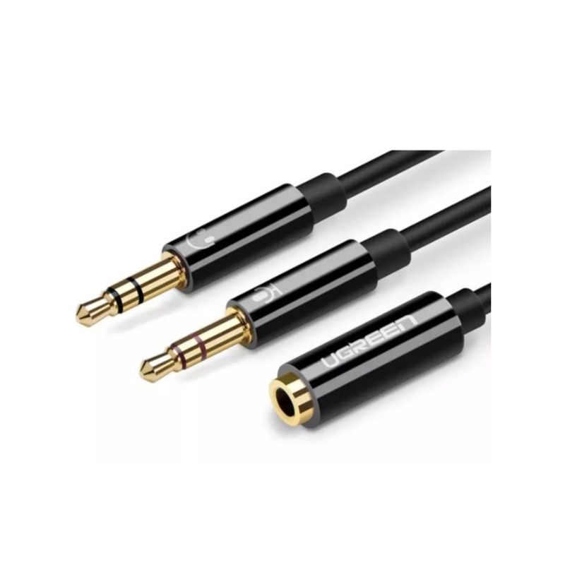 UGREEN - Cable Audio Macho De 3,5 Mm A Hembra De 3,5 Mm