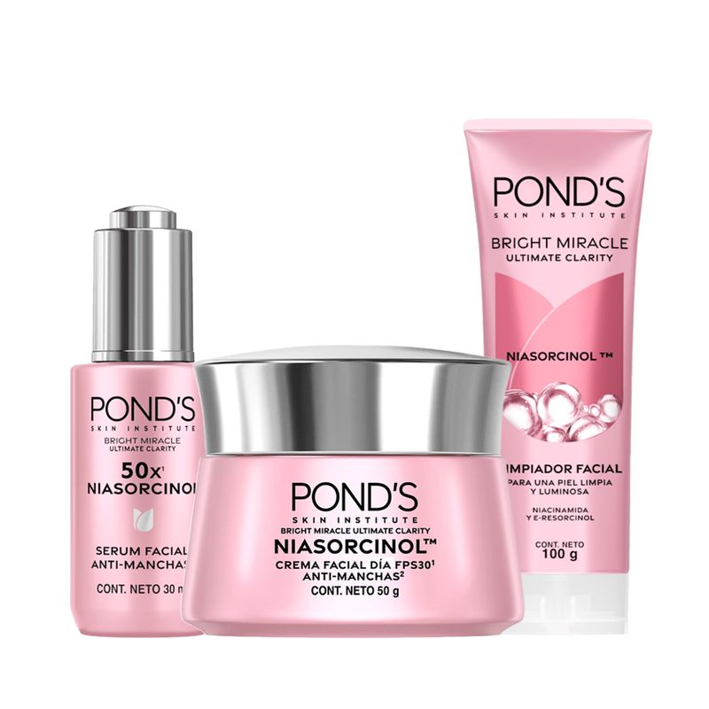 PONDS - Combo Cuidado Facial Antimanchas Ponds con Niasorcinol