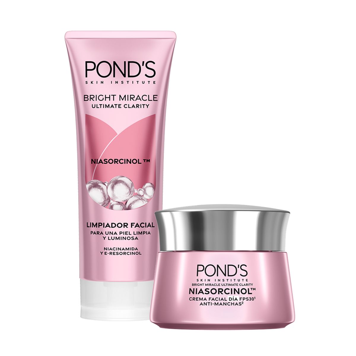 PONDS - Combo Espuma limpiadora+Crema dia Antimanchas Ponds Niasorcinol