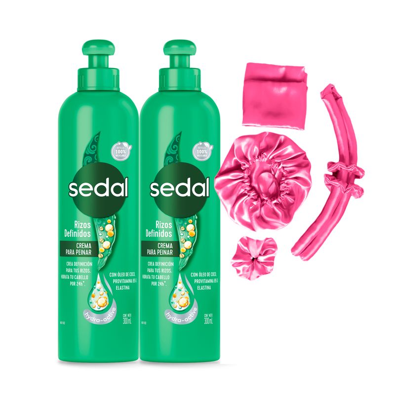 SEDAL - Combo Crema para peinar Rizos + Obsequio