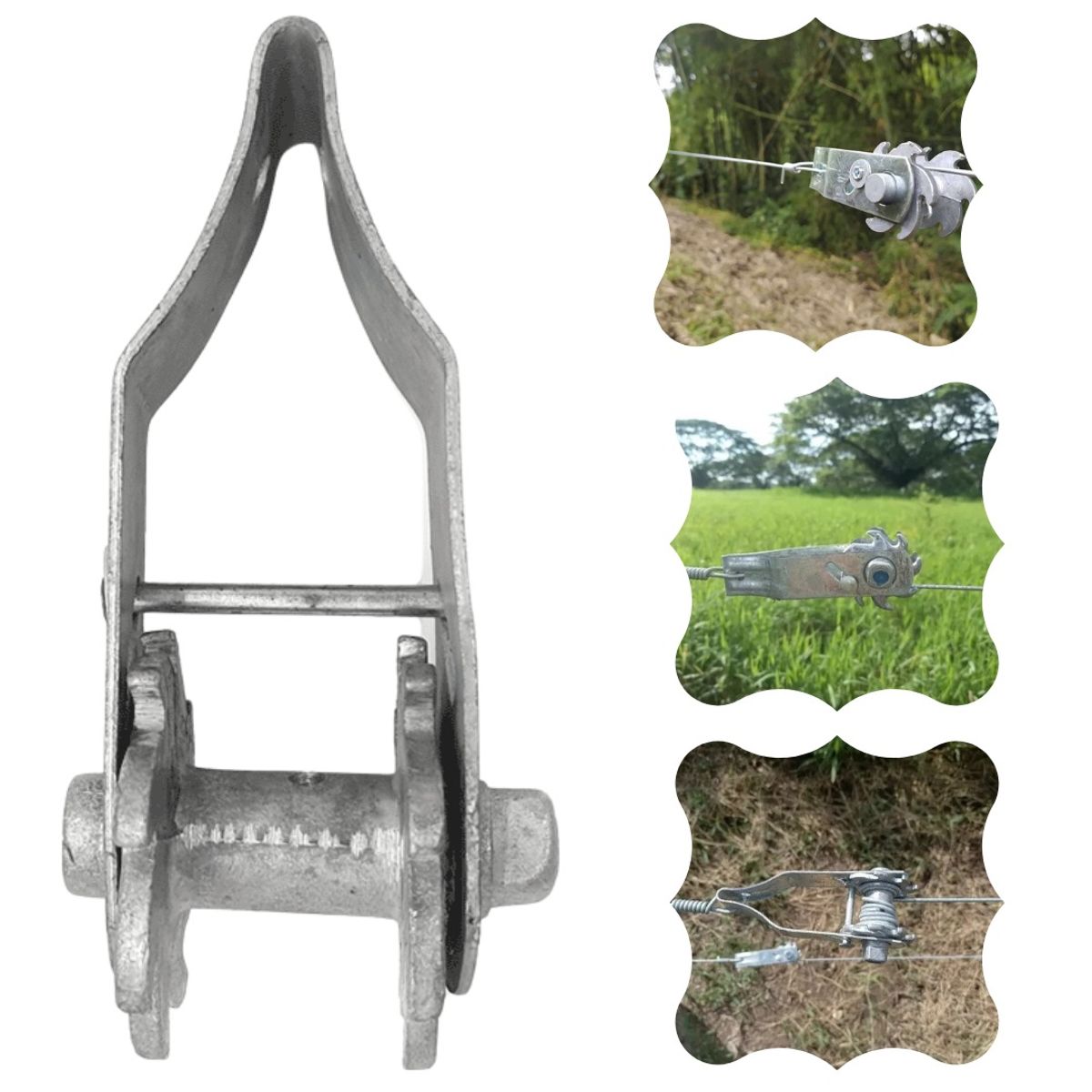 NACIONAL - Tensor Para Cerca Eléctrica De 500 Metros X 10 Unds