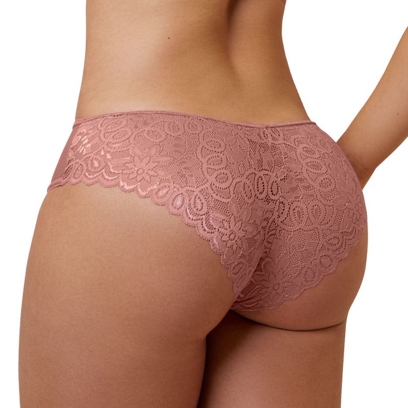 HABY - Cachetero Encaje Posterior Para Mujer Haby