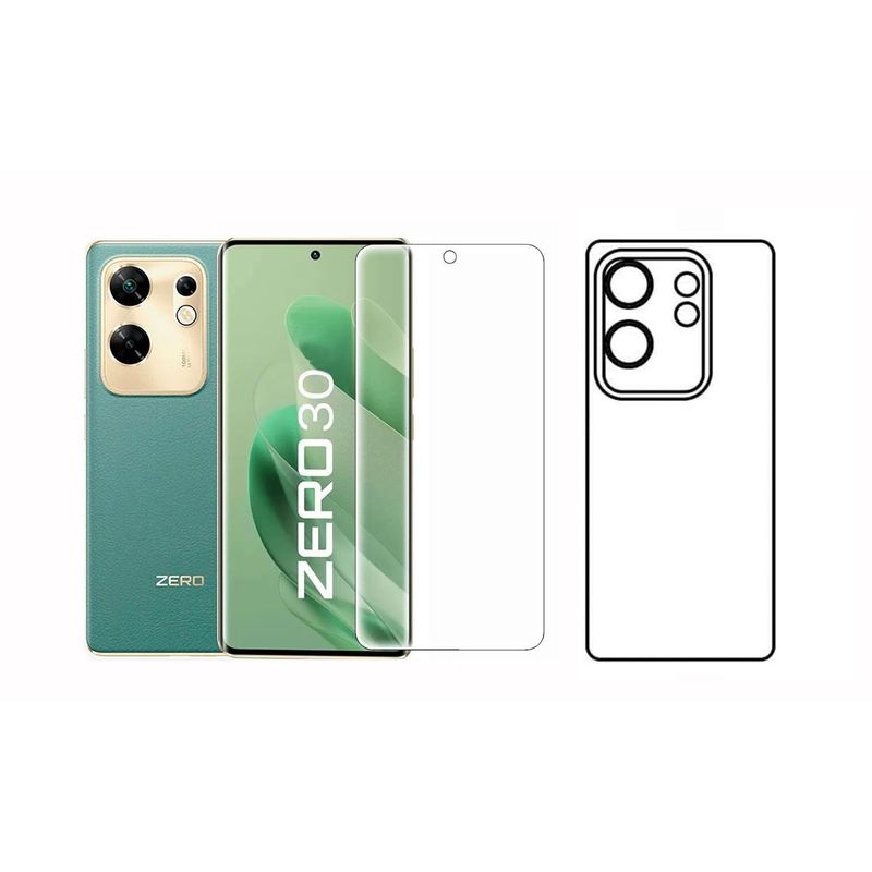 GENERICO - Protector Pantalla Y Trasero Hidrogel Para INFINIX ZERO 30 4G