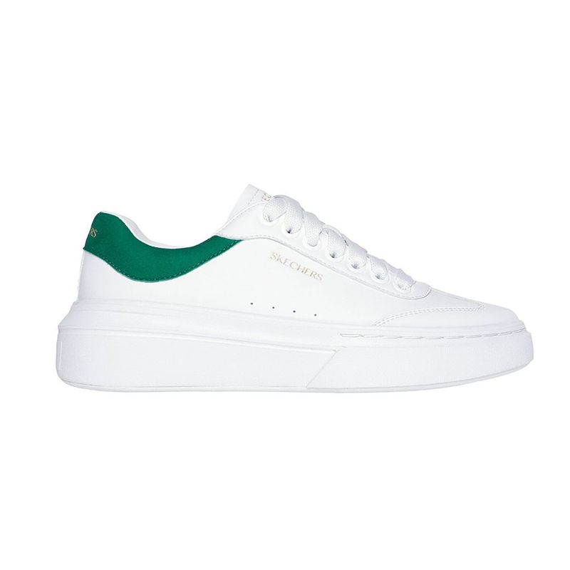 SKECHERS - Tenis Skechers Para Mujer Cordova Classic Color Blanco y Verde