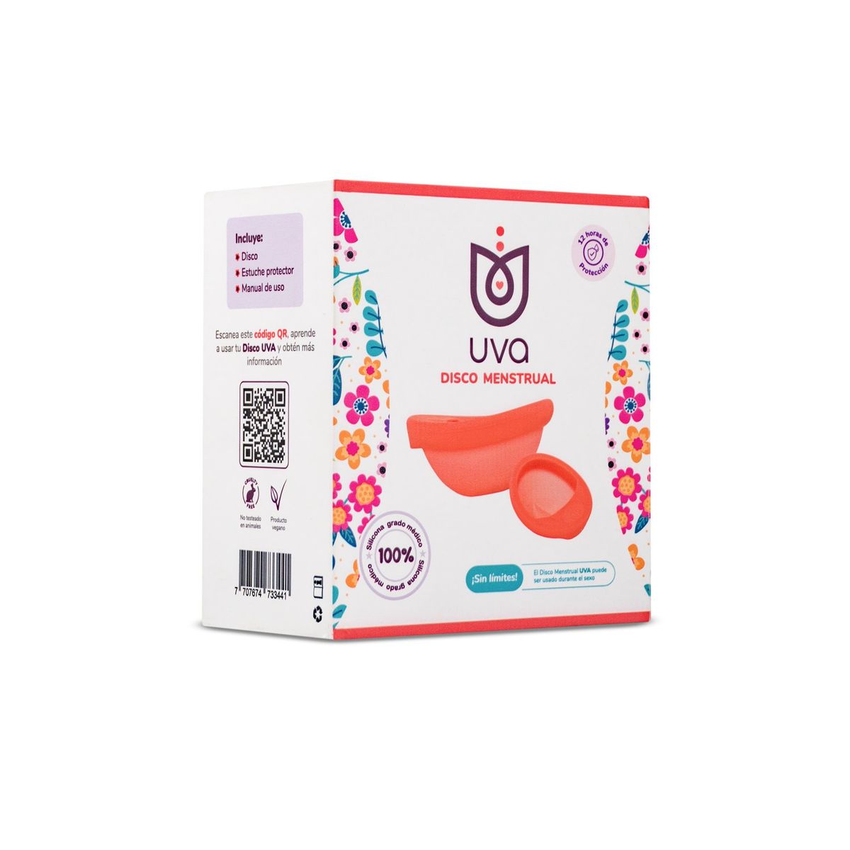 GENERAL - Disco Menstrual Uva El Delicioso Con Regla