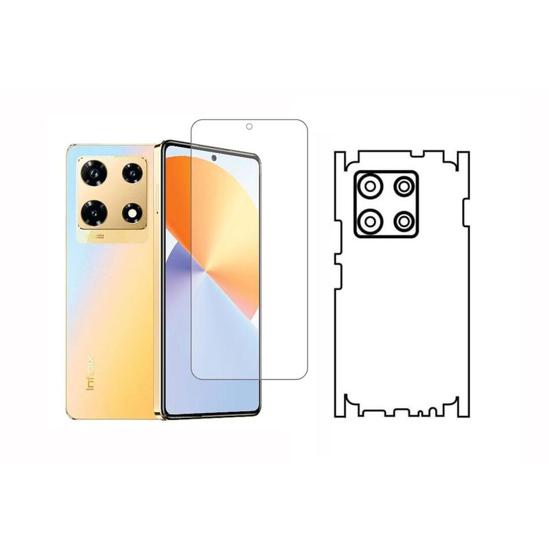 GENERICO - Protector Pantalla Y Trasero Hidrogel INFINIX NOTE 30 PRO