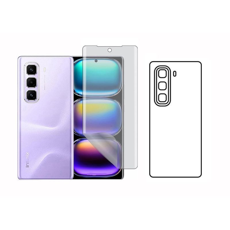 GENERICO - Protector Pantalla Y Trasero Hidrogel  INFINIX HOT 50 PRO PLUS 4G