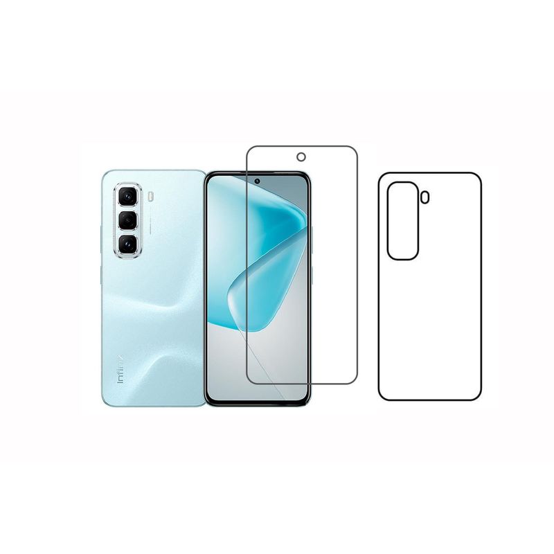 GENERICO - Protector Pantalla Y Trasero Hidrogel  INFINIX HOT 50 PRO  4G