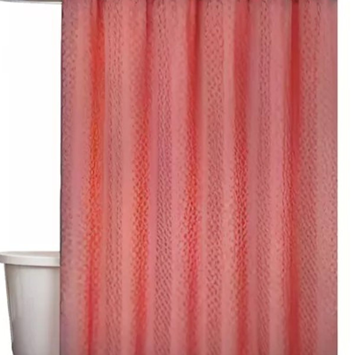 GENERICO - CORTINA BAÑO 180 X 180 GRUESA IMPERMEABLE RESISTENTE GANCHO