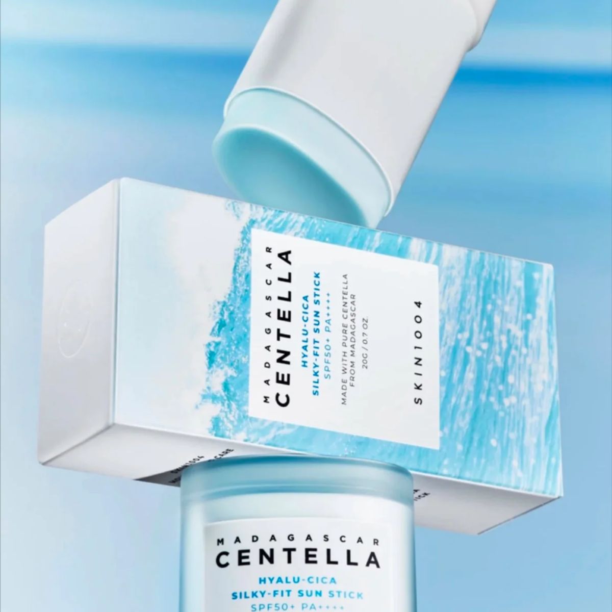 SKIN1004 - Madagascar Centella Hyalu-Cica Silky-Fit Stick SPF50+ PA++++ Protector Solar