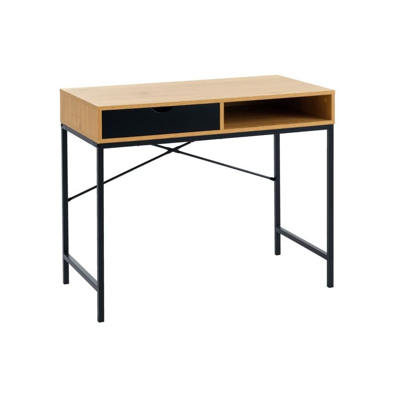 DIMATEX LEON - Escritorio Mesa Pc Oficina Cajón Industrial Refamaranta