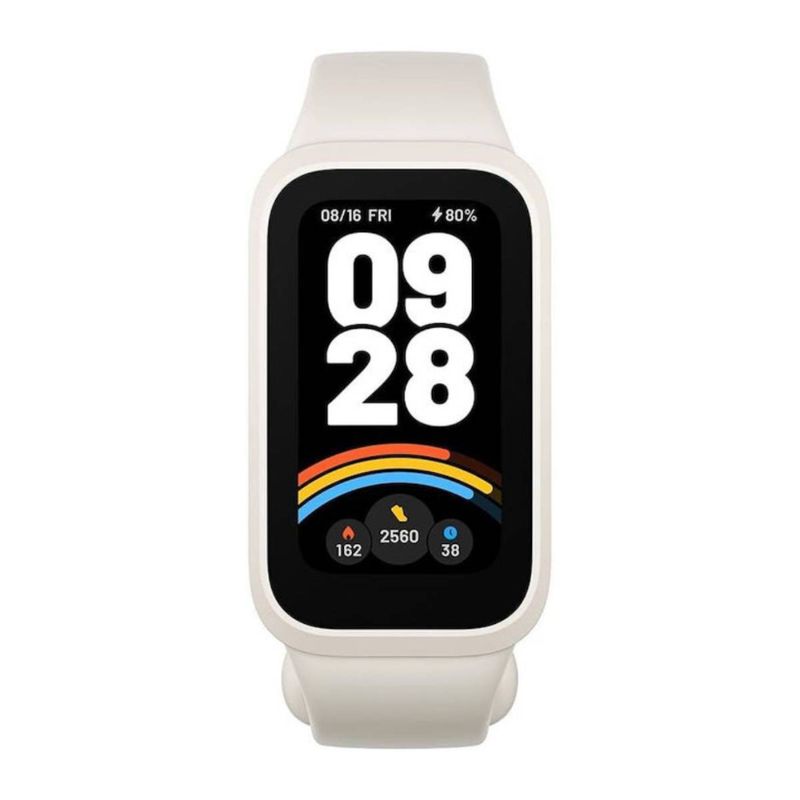 XIAOMI - XIAOMI SMART BAND 9 ACTIVE BEIGE - BLANCO