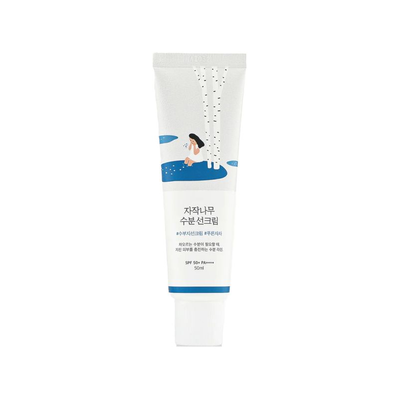 ROUND LAB - Birch Juice Moisturizing Sun Cream SPF 50+ PA++++ Protector Solar