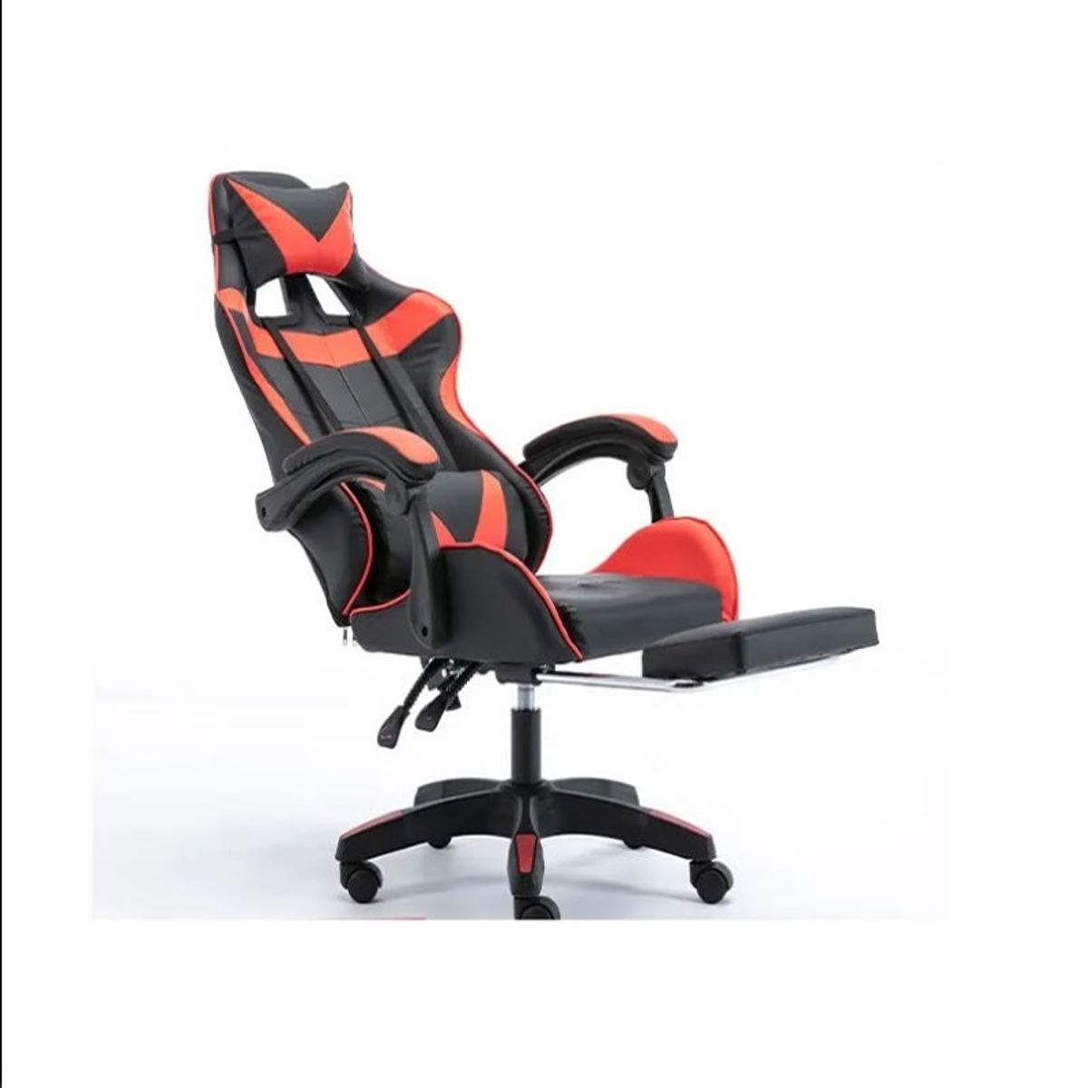 GENERICO - Silla Gamer Escritorio Ergonomica Giratoria Pc Gaming Luxury Rojo