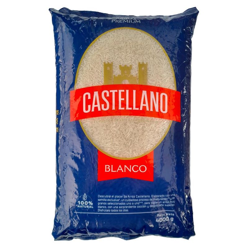 DIANA - Arroz premium Castellano Blanco 4 kg