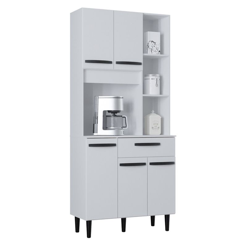 AKIVOY - Alacena Mueble Auxiliar Cocina Kit Malu
