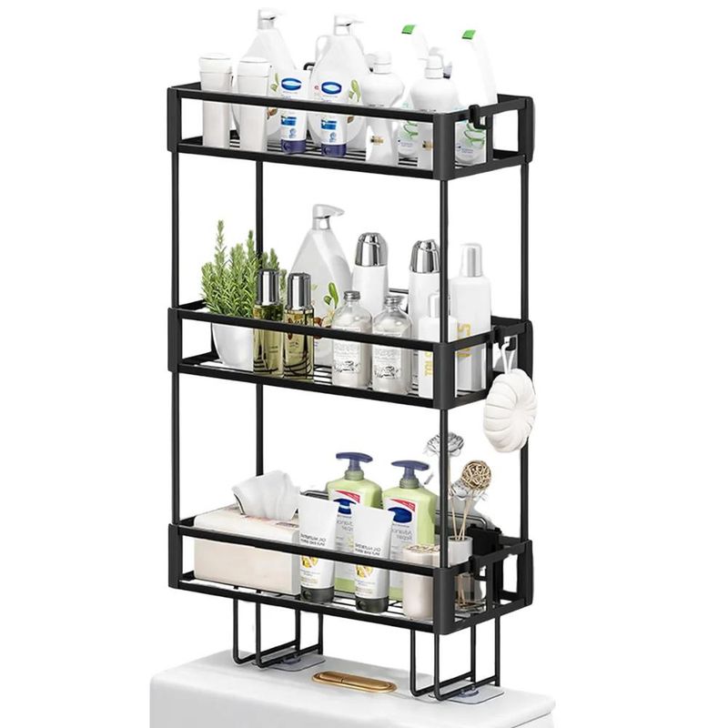 GENERICO - Organizador De Baño Para Sobre Poner En El Inodoro 65cm Alto