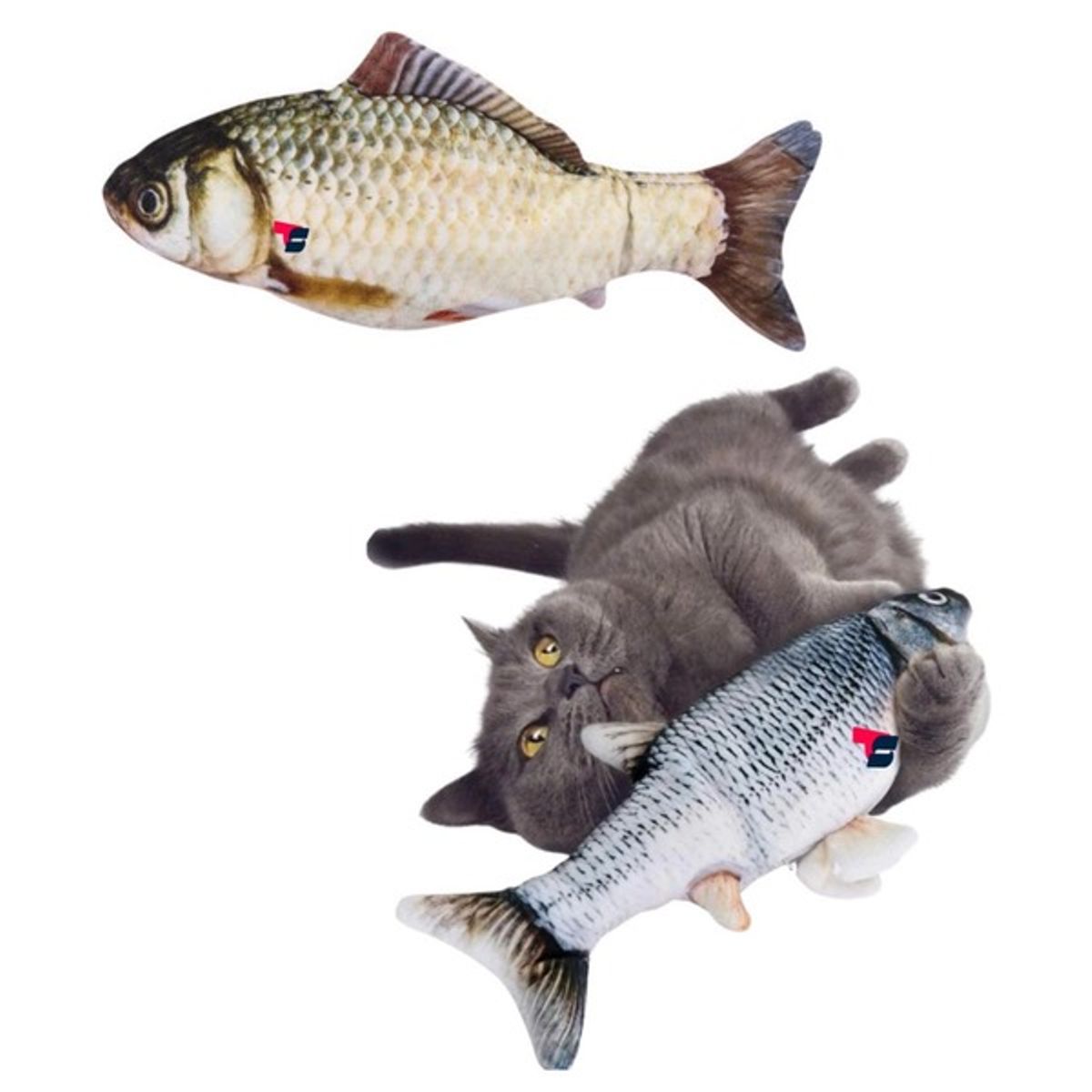 GENERICO - JUGUETE PEZ CON MOVIMIENTO PARA MASCOTAS