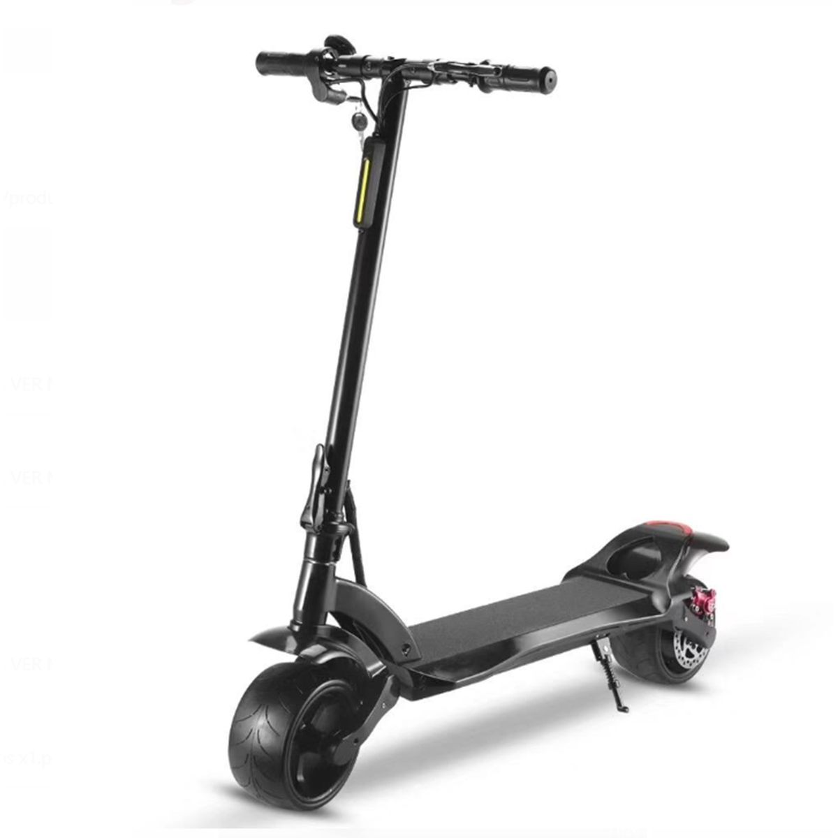 GENERICO - Monopatin Scooter A Bateria Recargable Color Negro