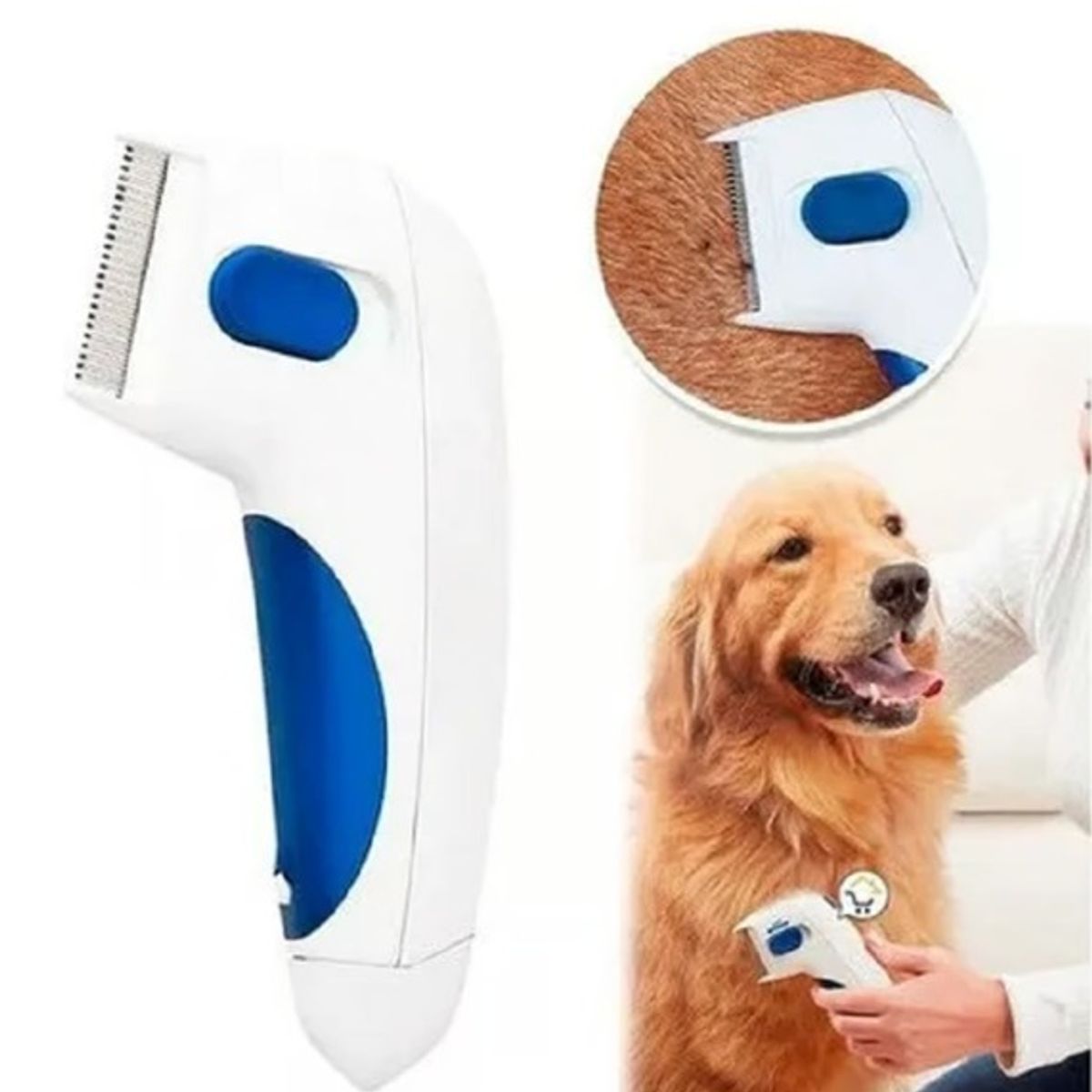 GENERICO - Cepillo Quita Pulgas F-D